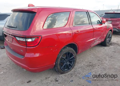 2017 Dodge Durango R/T Rwd z USA, uszkodzony, nr VIN 1C4SDHCT1HC697741
